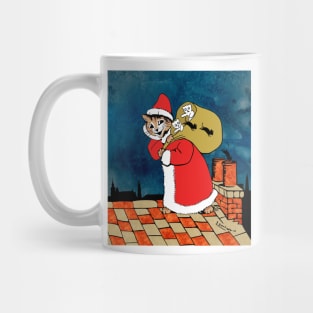 Santa Paws Rooftop Mug